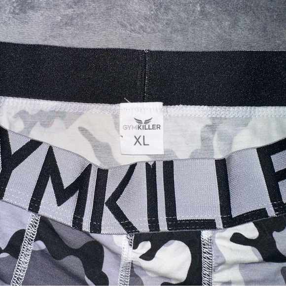 Gymkiller - Men’s Boxer Briefs - Black/Camo - XL - Picture 6 of 7